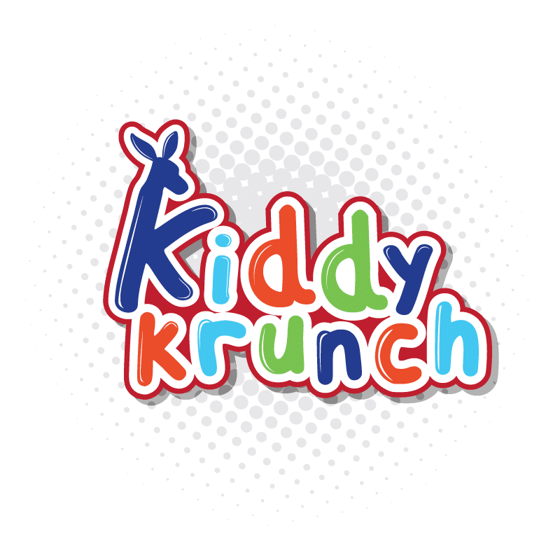 Kiddy Krunch, logo design, logo, ออกแบบโลโก้, โลโก้